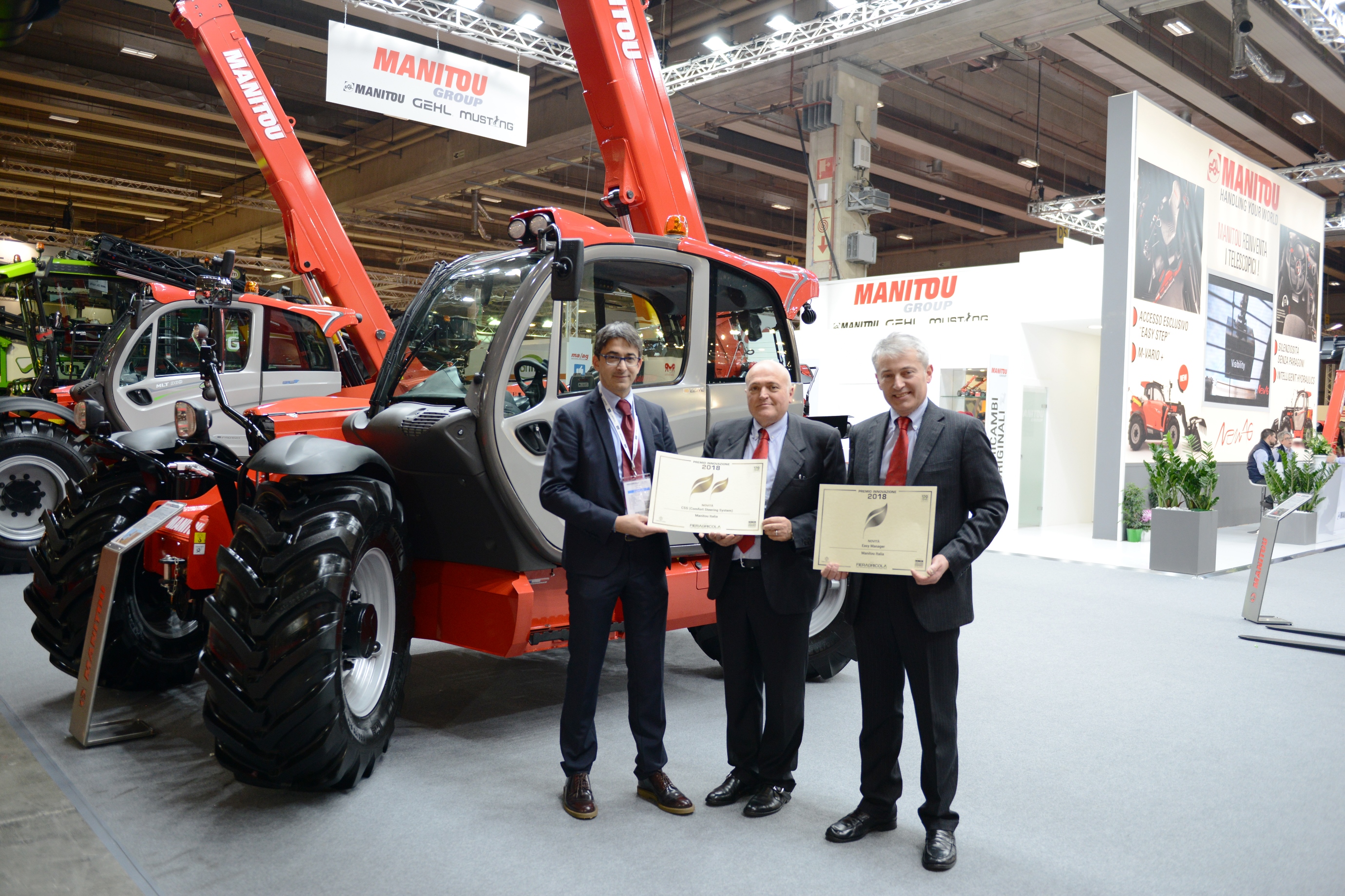 Manitou récompensé lors de Fieragricola 2018