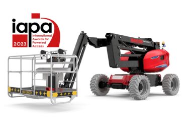 The 160 ATJ+ e electric aerial work platform wins at the International Awards for Powered Access