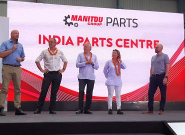 Inauguration of a new logistics center in India